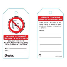 ETIQUETTE GUARDIAN APPAREIL CONDAMNE SACHET 6 ETIQUETTES